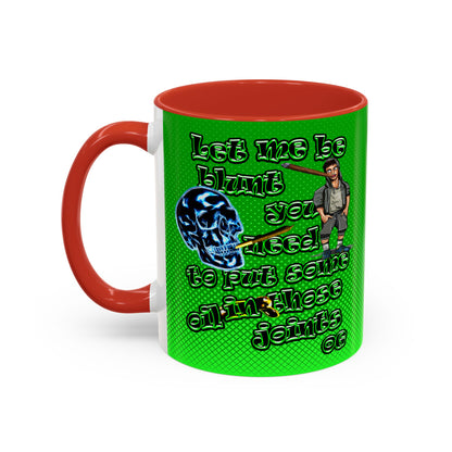 og - Accent Mug (logo green)