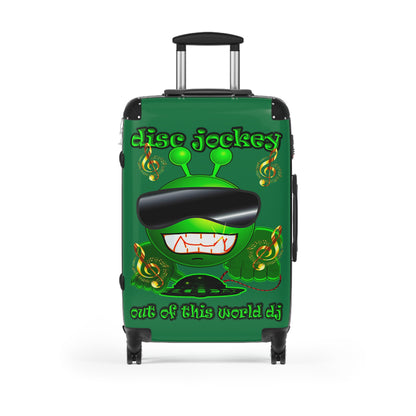 disc jockey - Suitcase (dark green)