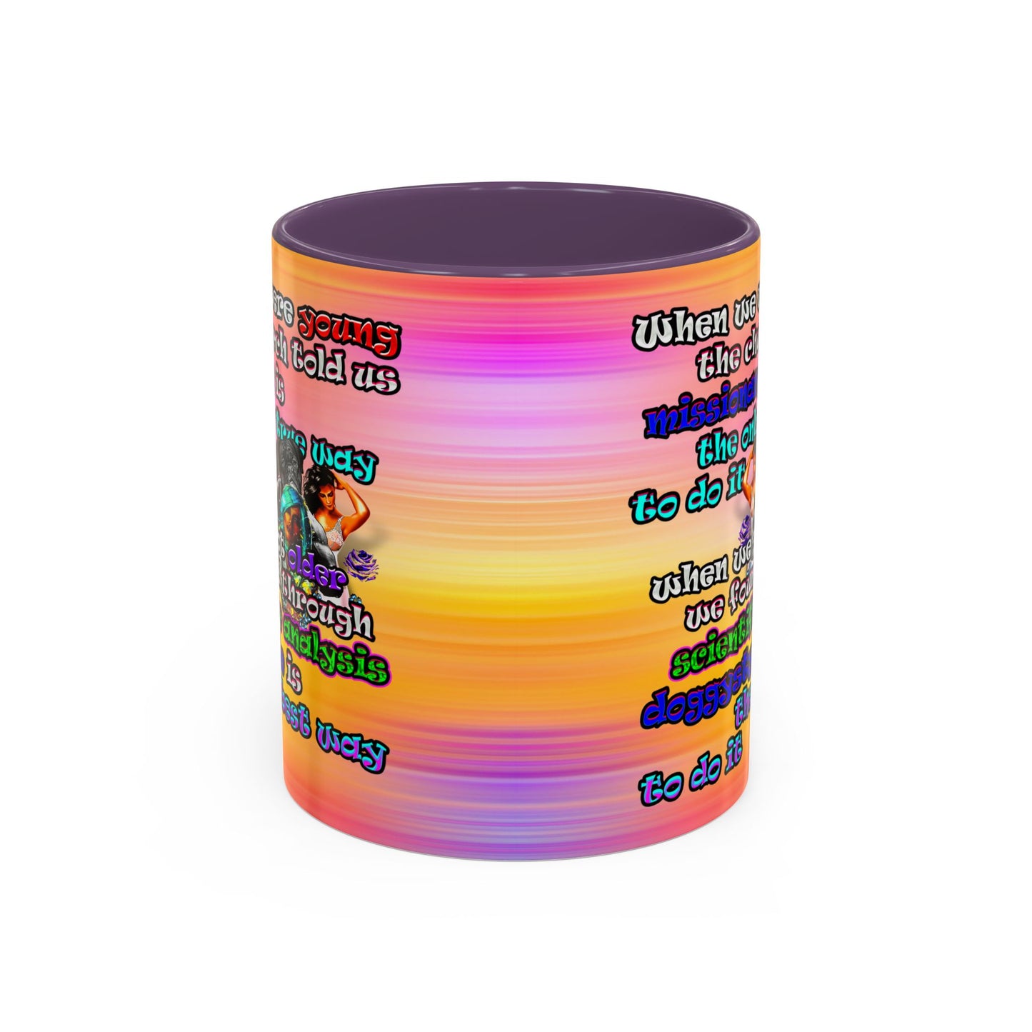 doggystyle - Accent Mug (color blur)