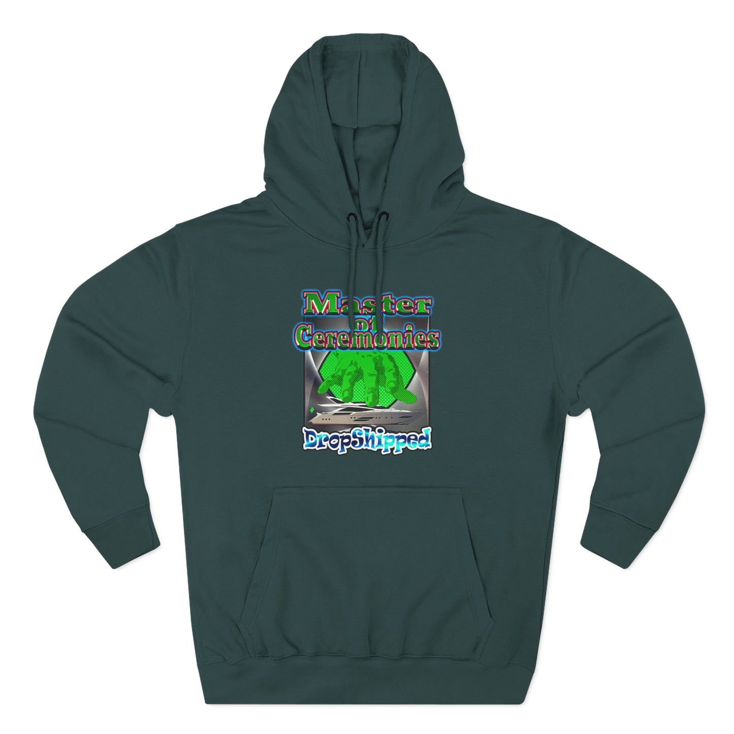 logo - Three-Panel Fleece Hoodie