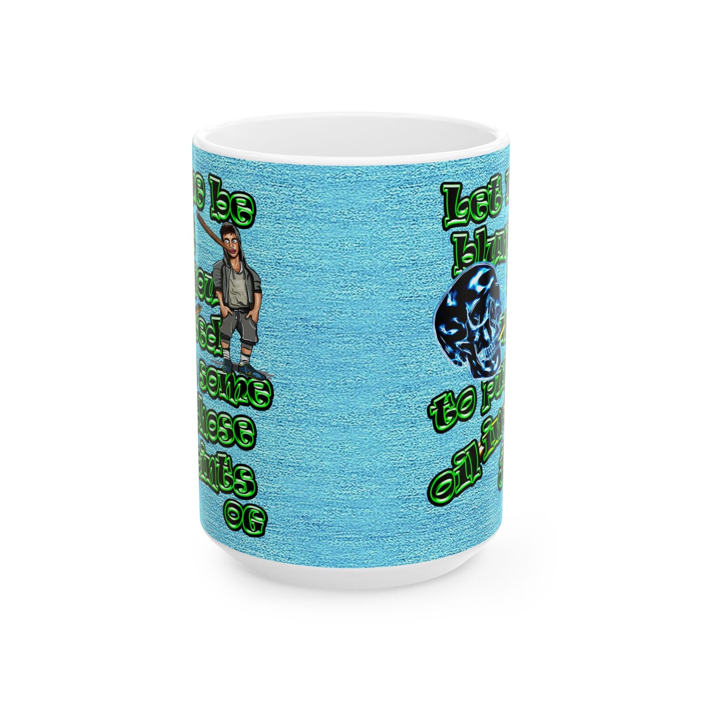 og - White Mug (faded blue)