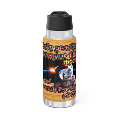 defy conquer reach - Gator Tumbler, 32oz  (butterscotch wood finish)