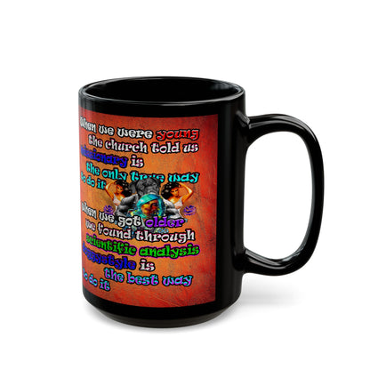 doggystyle - Black Mug (burnt orange)