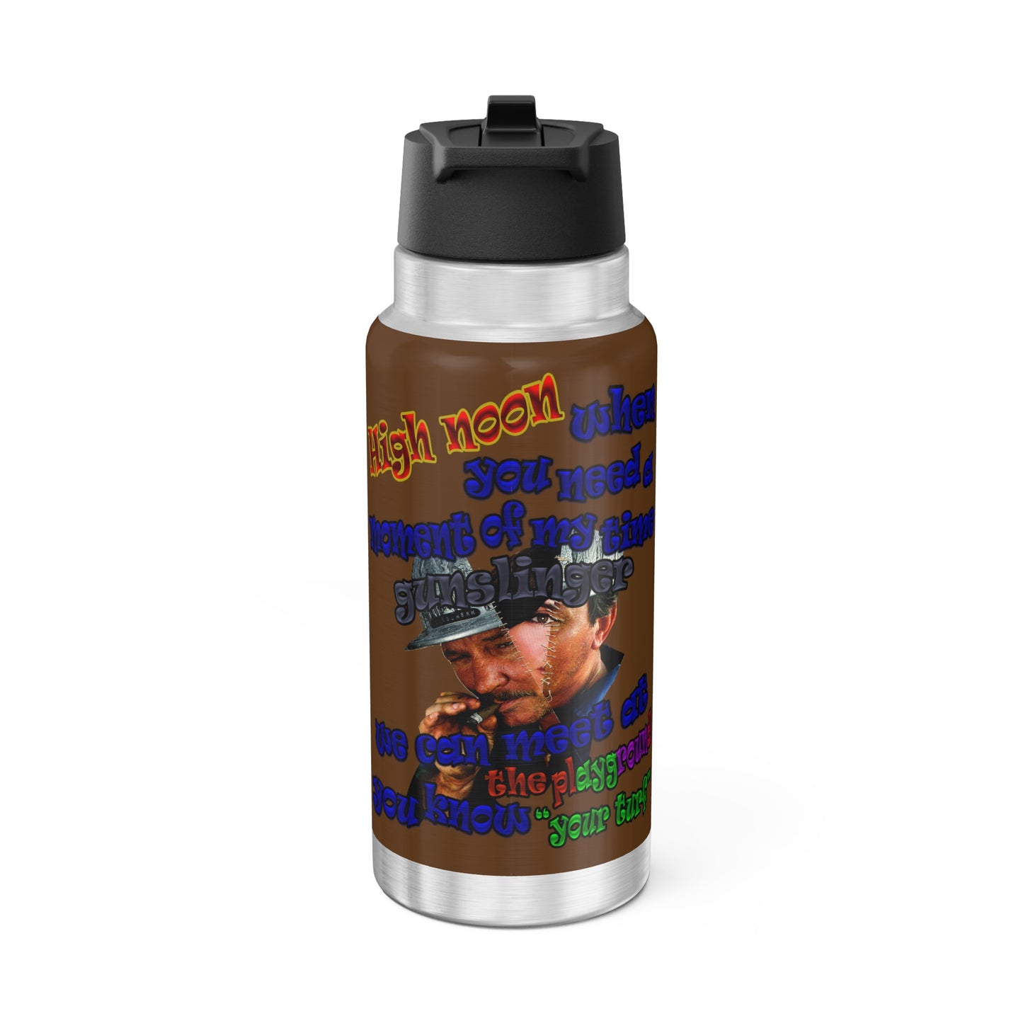 high noon - Gator Tumbler, 32oz (brown)