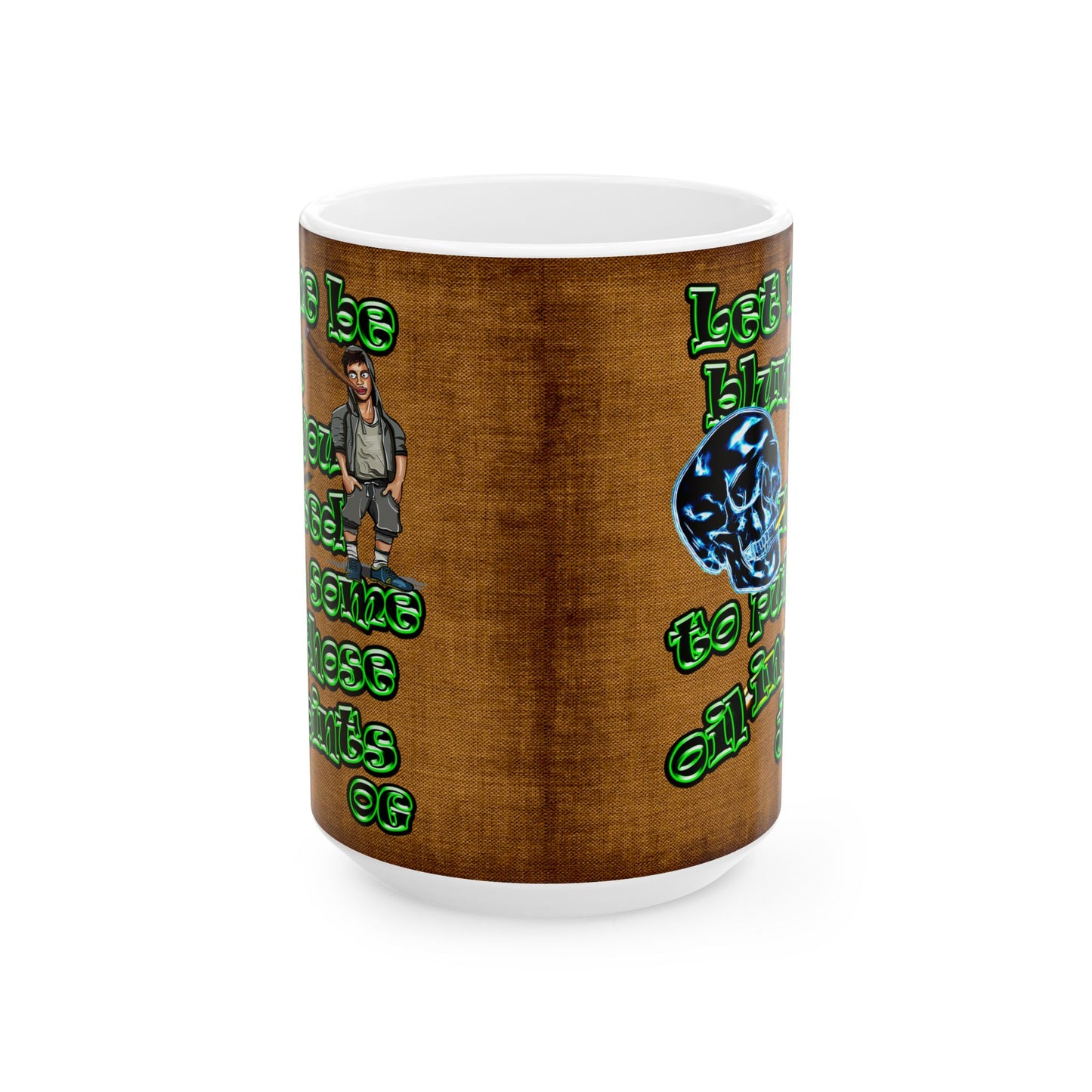 og - White Mug (brown papyrus)