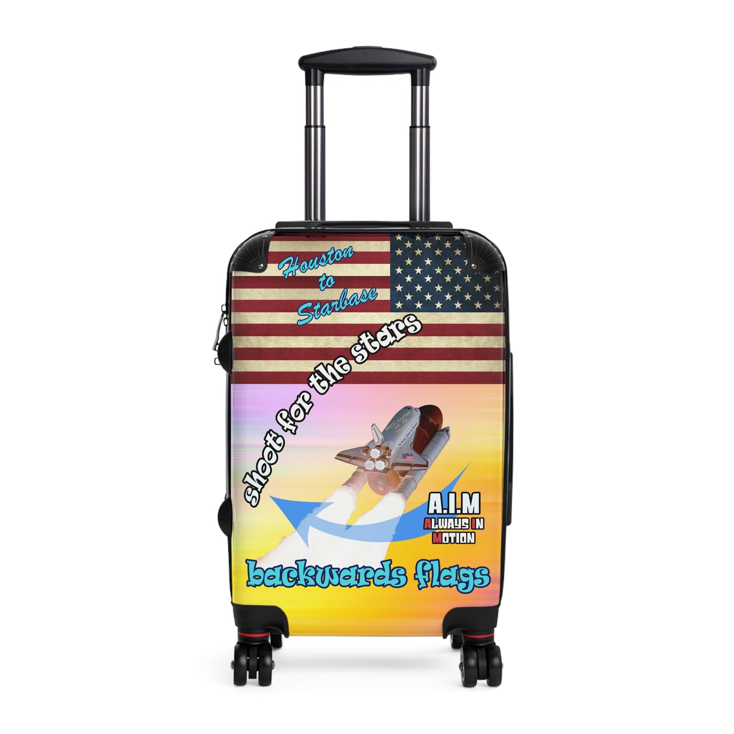 shoot for the stars - Suitcase (color blur)