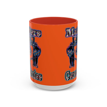 em cee squared - Accent Mug (orange)