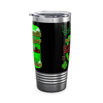 celtics logo - Ringneck Tumbler, 20oz (black)