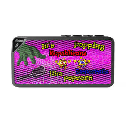 popping like popcorn - Jabba Bluetooth Speaker (pink swirl)