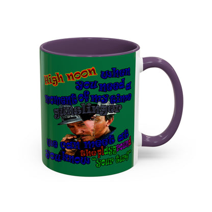 high noon - Accent Mug (dark green)