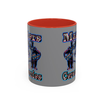em cee squared - Accent Mug (grey)