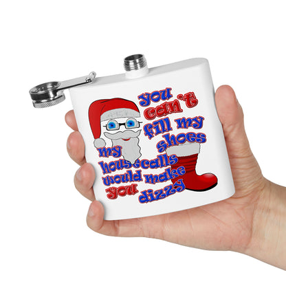 santa's shoes - Stainless Steel Flask