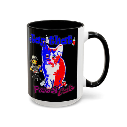 tag that - Accent Mug (black)