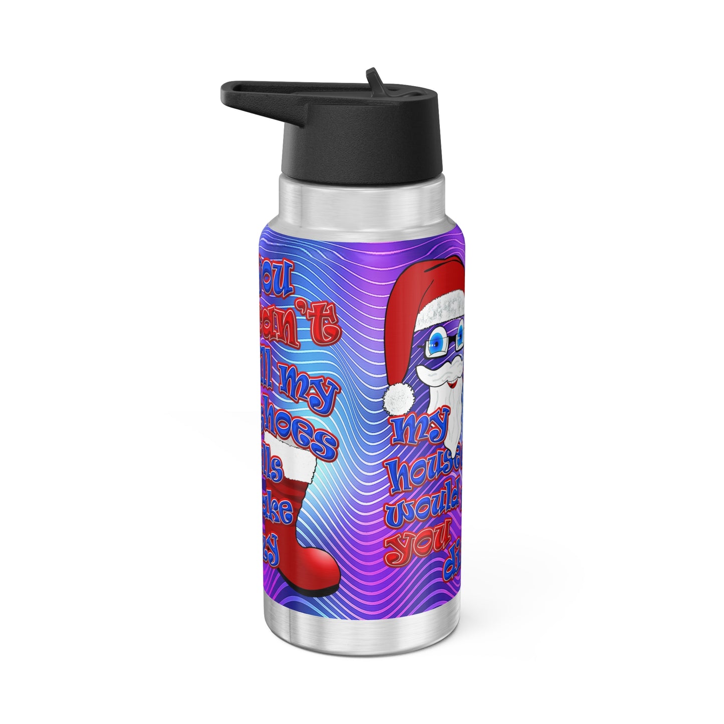 santa's shoes - Gator Tumbler, 32oz  (purple wave)