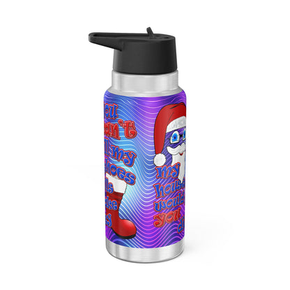 santa's shoes - Gator Tumbler, 32oz  (purple wave)