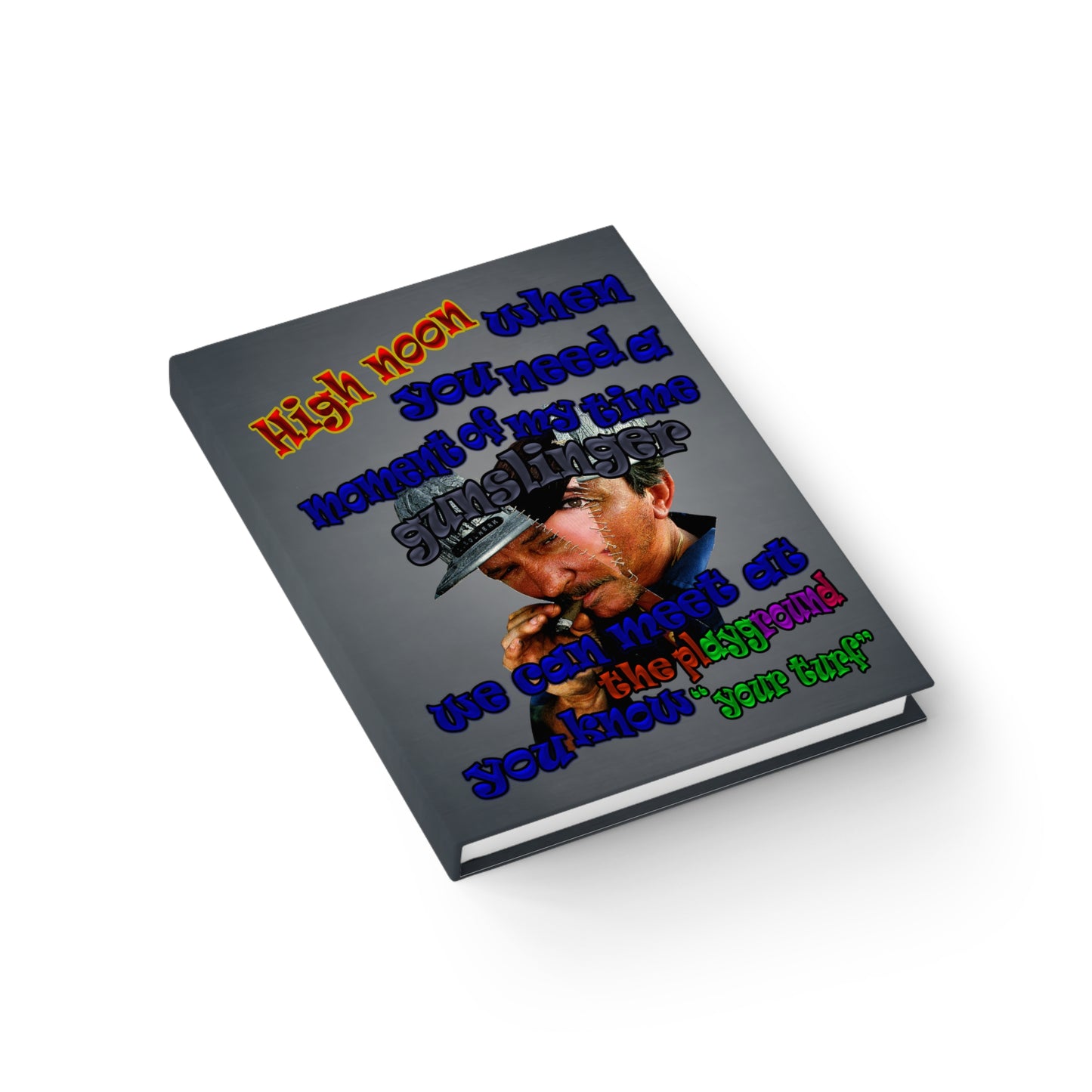 high noon - journal-blank (grey-light grey)