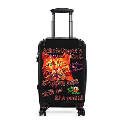 schrodinger's cat - Suitcase (black)