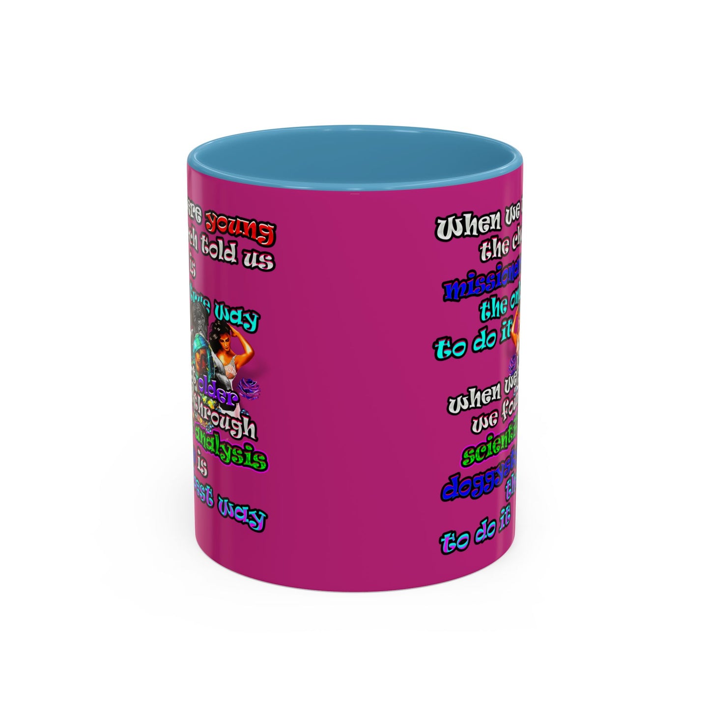 doggystyle - Accent Mug (pink)