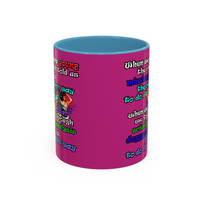 doggystyle - Accent Mug (pink)