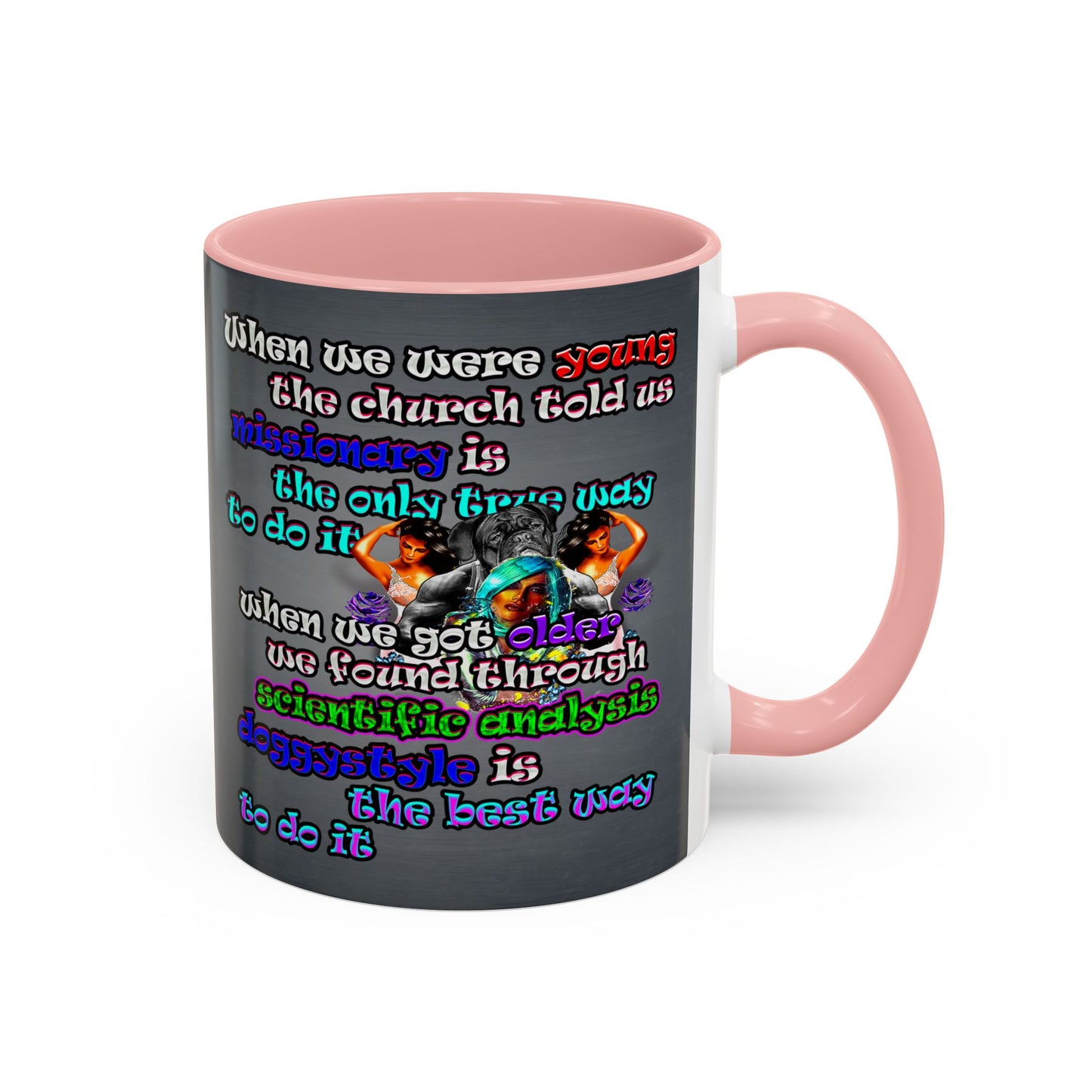doggystyle - Accent Mug (grey-light grey)