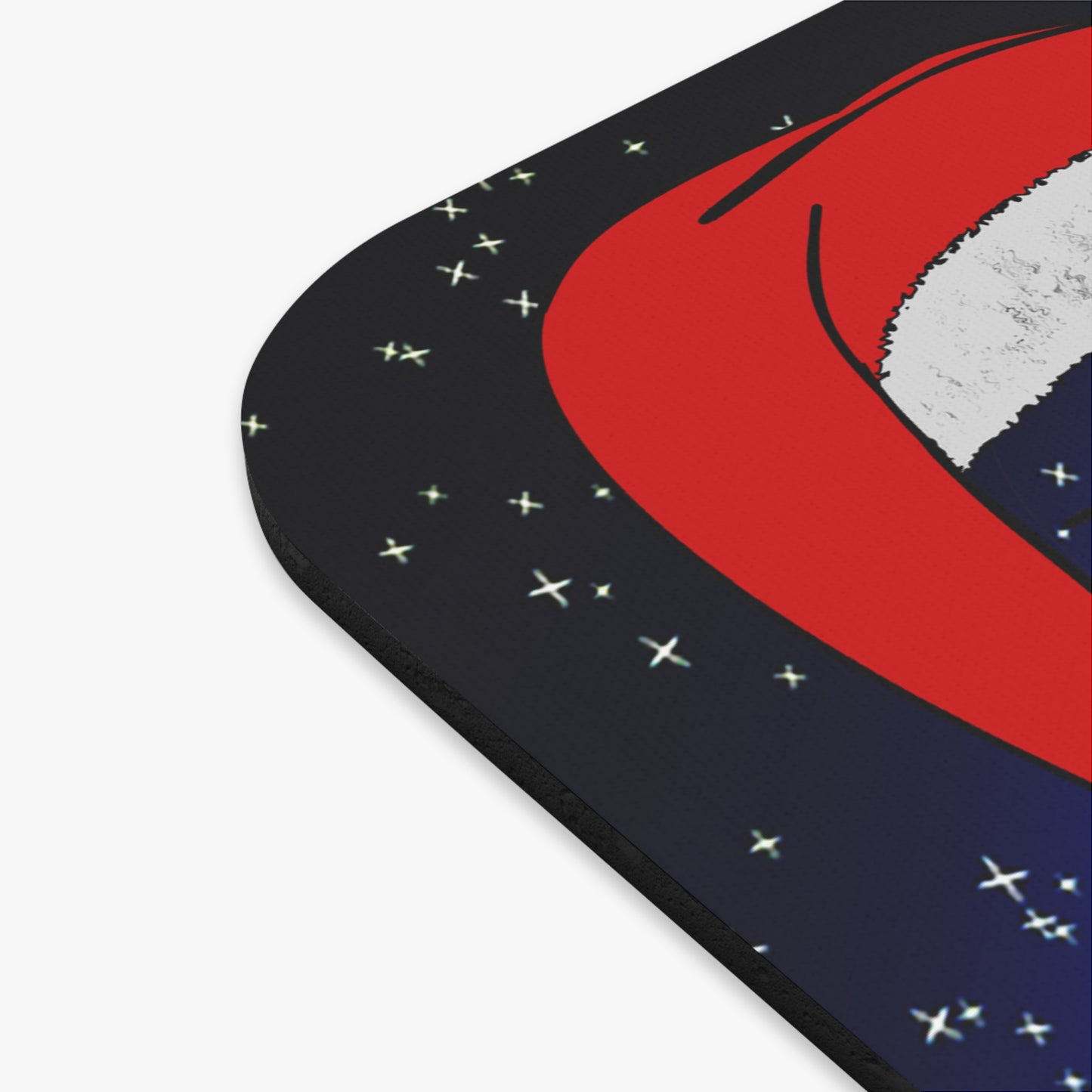 santa's shoes - Mouse Pad (Rectangle) ('snoops' background)