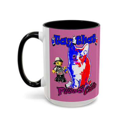 tag that - Accent Mug (light pink)