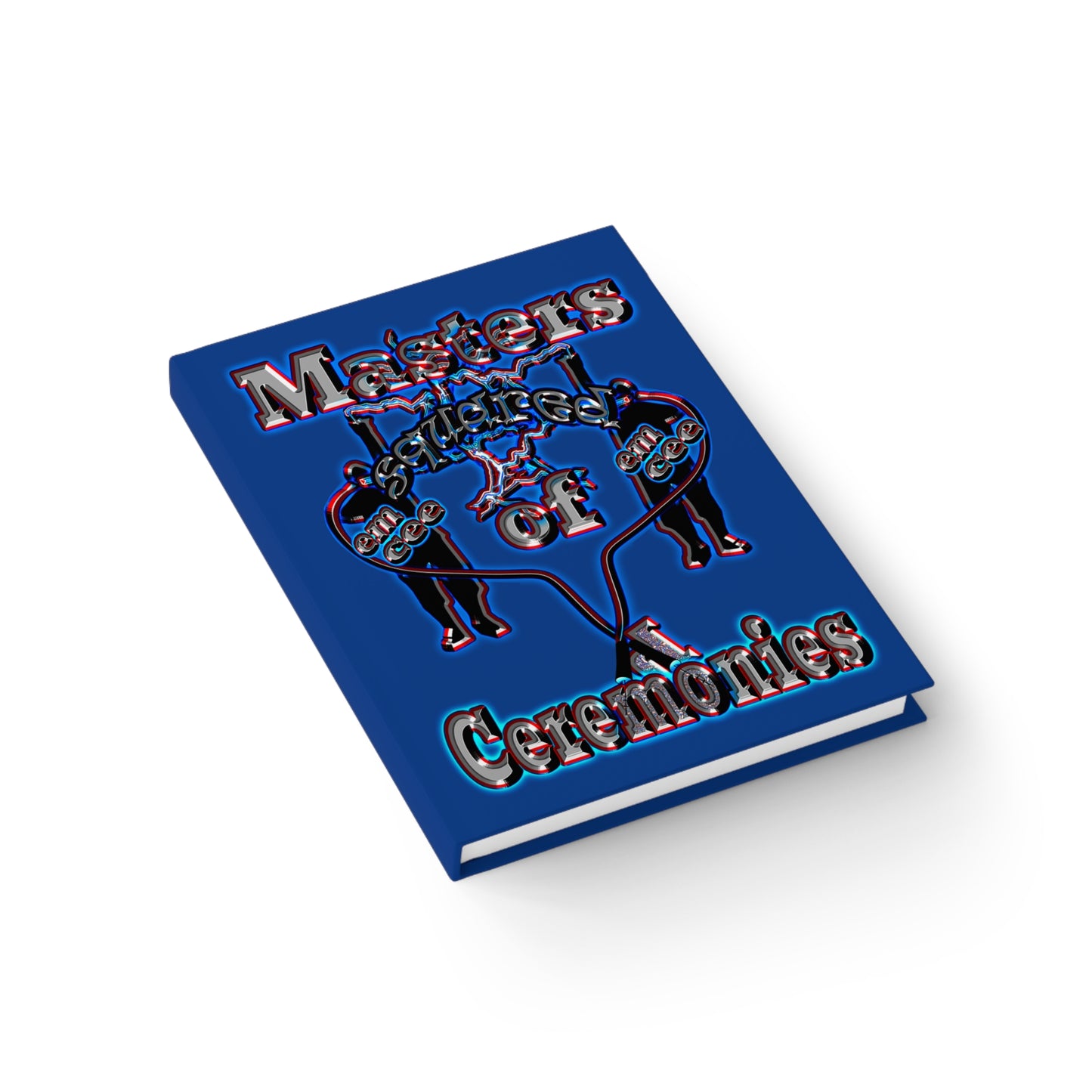 em cee squared - journal-lined (dark blue)