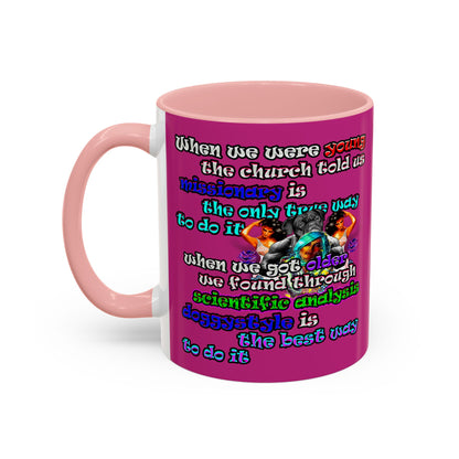 doggystyle - Accent Mug (pink)