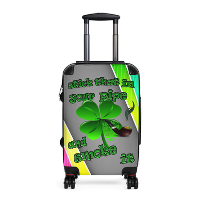 stick that in your pipe and smoke it - Suitcase (rainbow split)