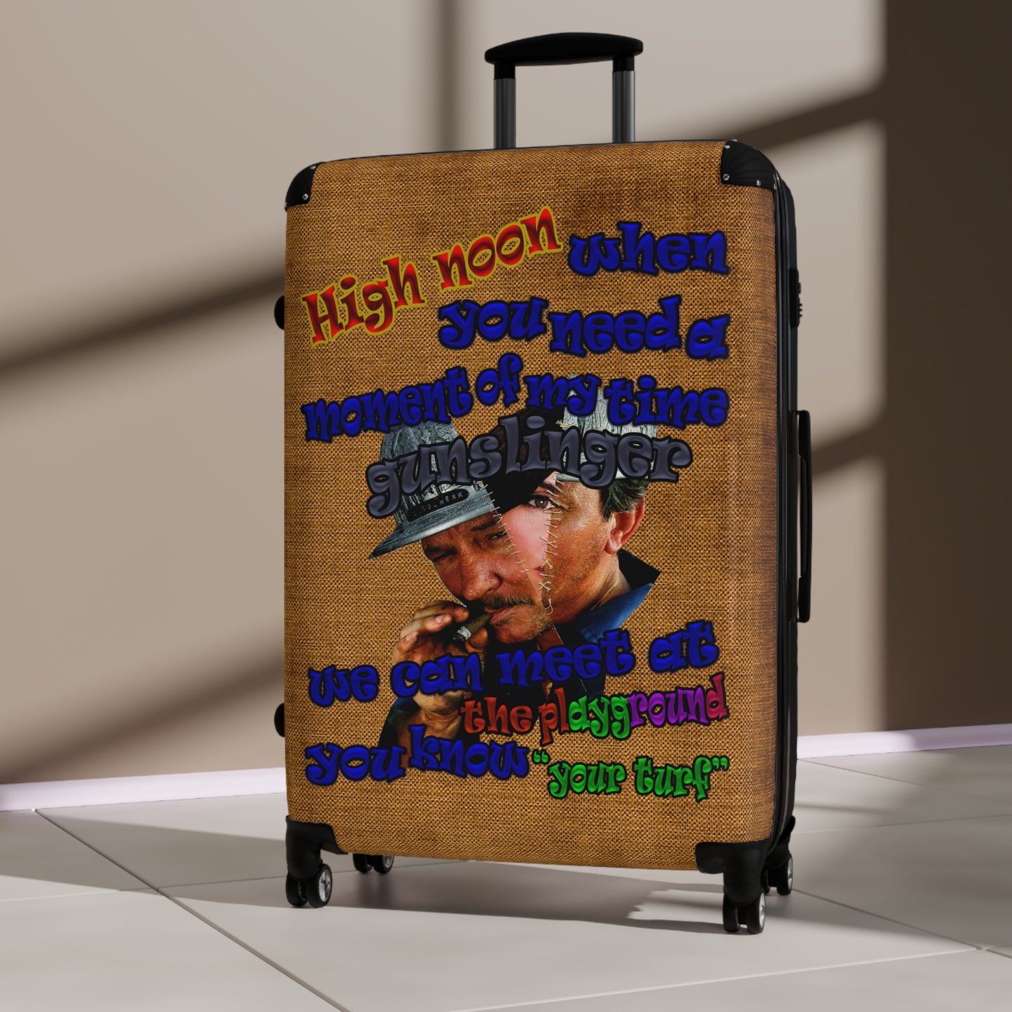 high noon - Suitcase (brown papyrus)