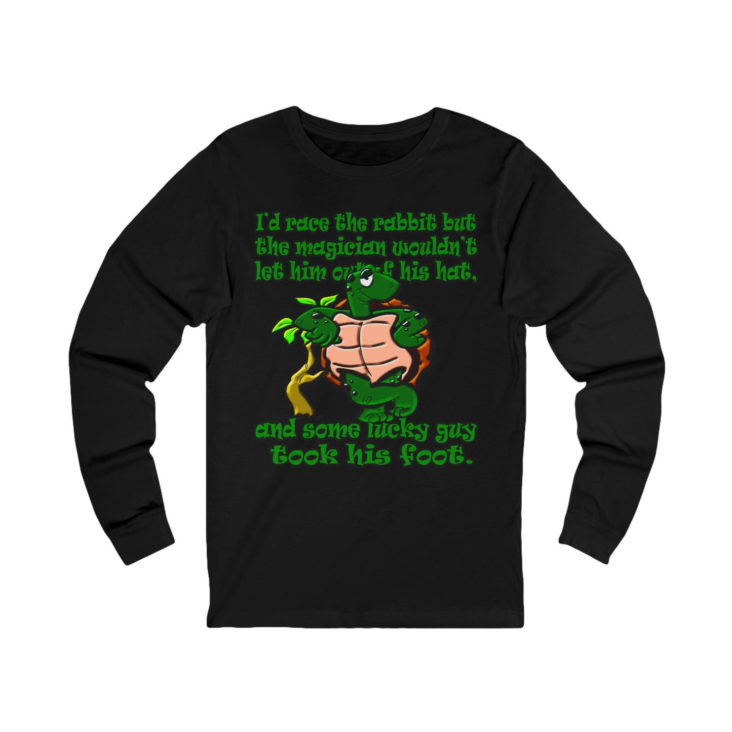 turtle race - Unisex Jersey Long Sleeve Tee