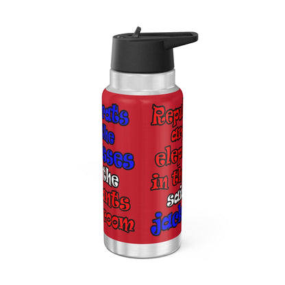 donkeys and elephants - Gator Tumbler, 32oz (dark red)