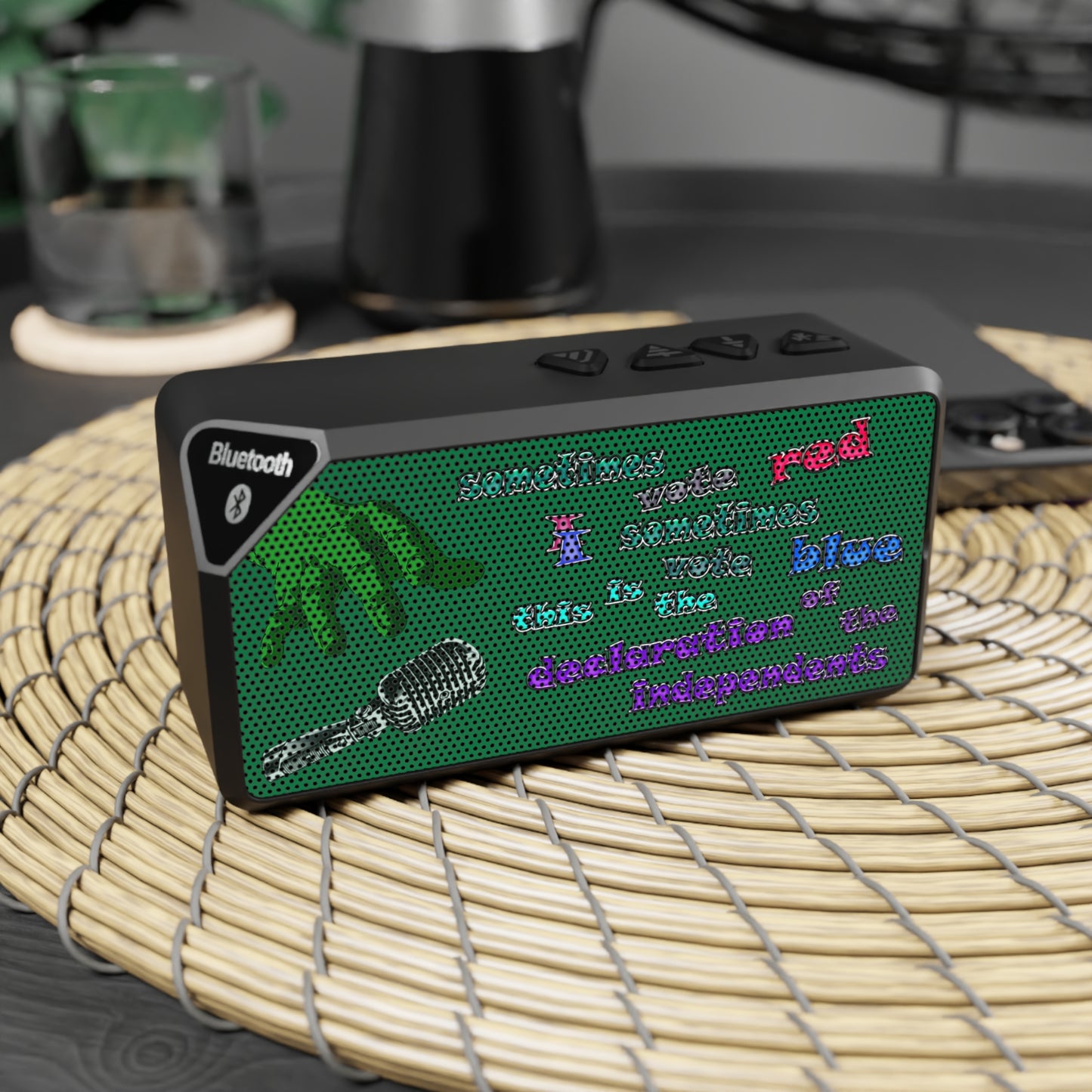 declaration of the independents - Jabba Bluetooth Speaker (dark green)
