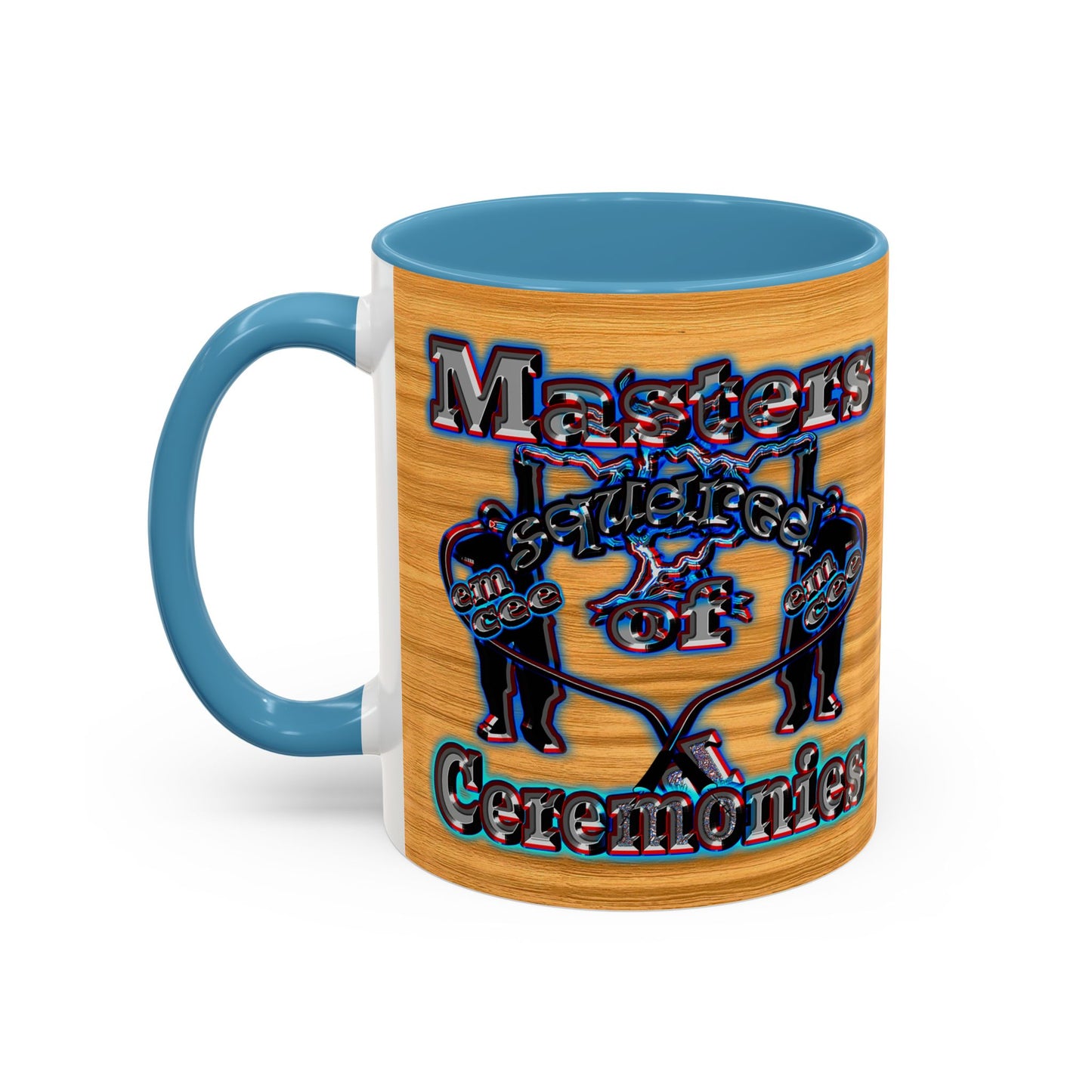 em cee squared - Accent Mug (butterscotch wood finish)
