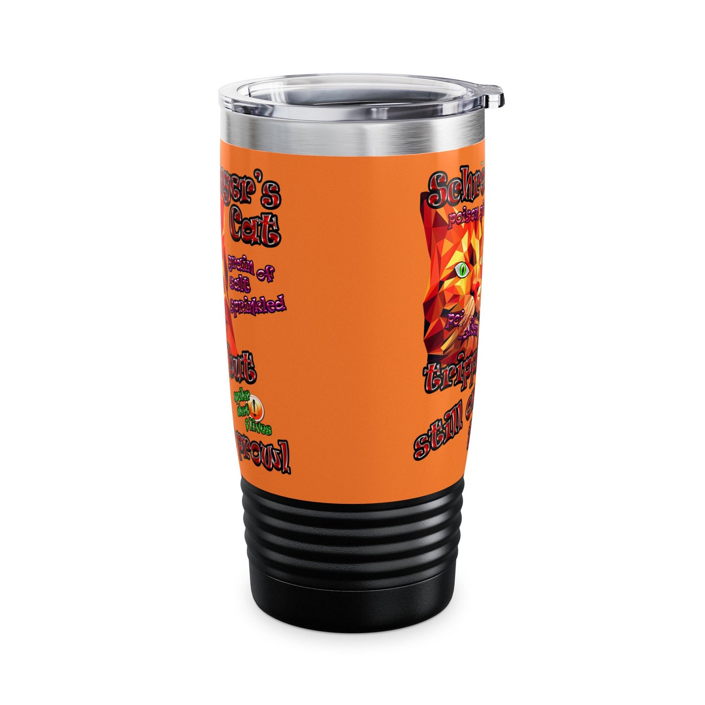 schrodinger's cat - Ringneck Tumbler, 20oz (crusta)