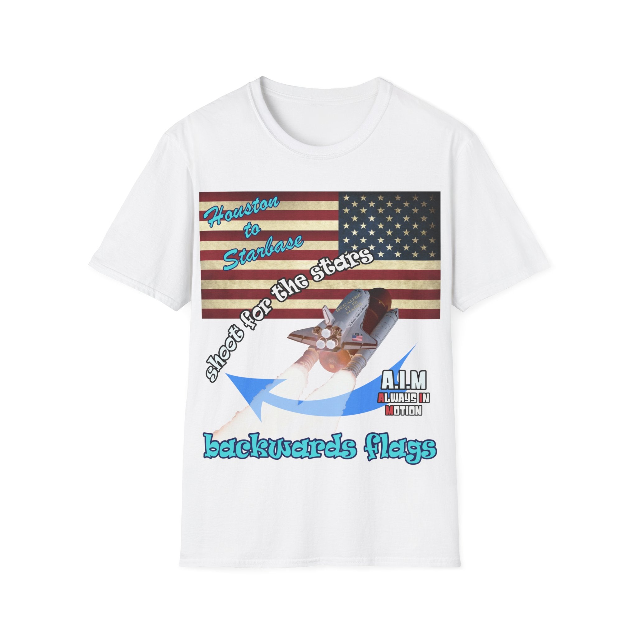 shoot for the stars - Unisex Softstyle T-Shirt