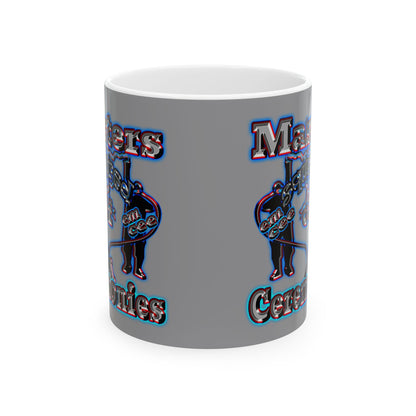 em cee squared - White Mug (grey)