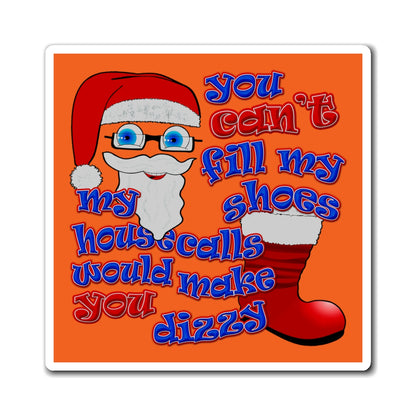 santa's shoes - Magnets - (orange)