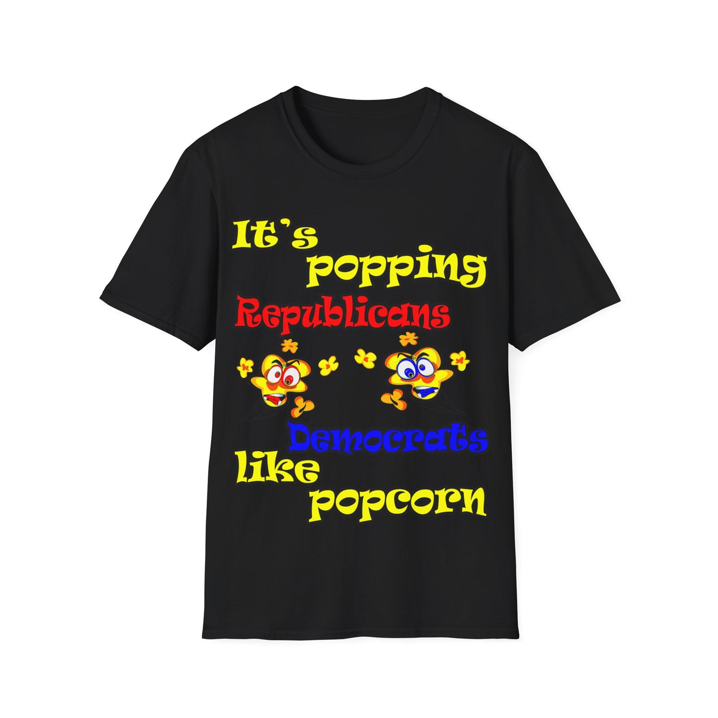 popping like popcorn - Unisex Softstyle T-Shirt