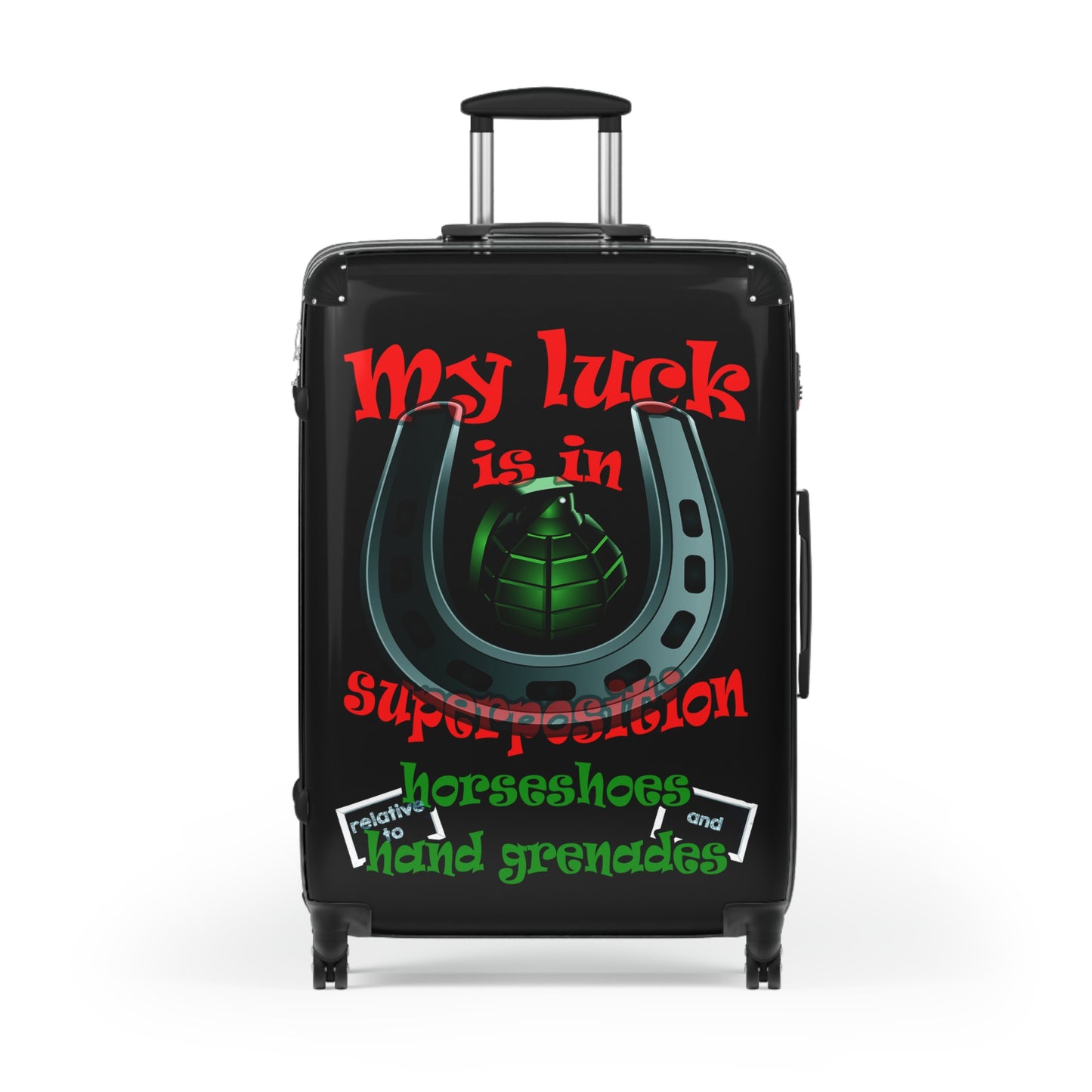 my luck - Suitcase (black)