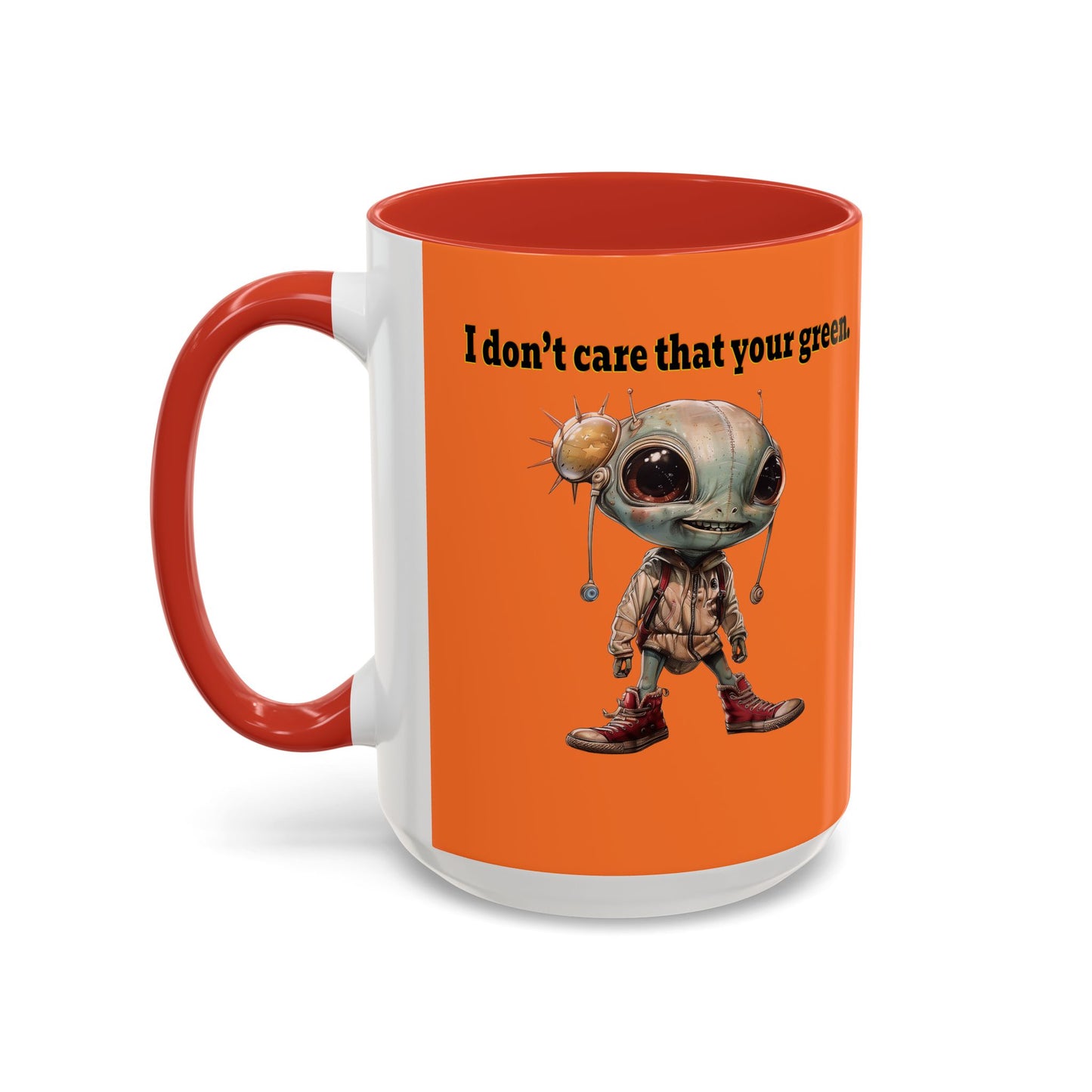 I don't care that your grey - Accent Mug (crusta)