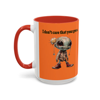 I don't care that your grey - Accent Mug (crusta)