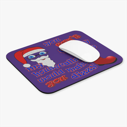 santa's shoes - Mouse Pad (Rectangle) (purple)
