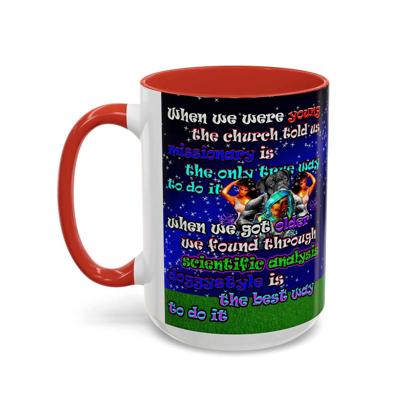 doggystyle - Accent Mug ('snoops' background)