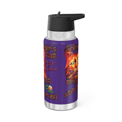schrodinger's cat - Gator Tumbler, 32oz (purple)