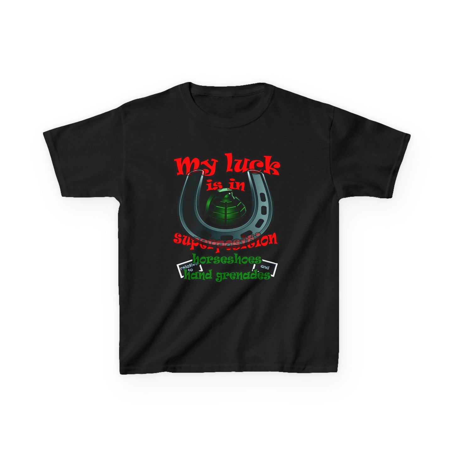 my luck - Kids Heavy Cotton™ Tee