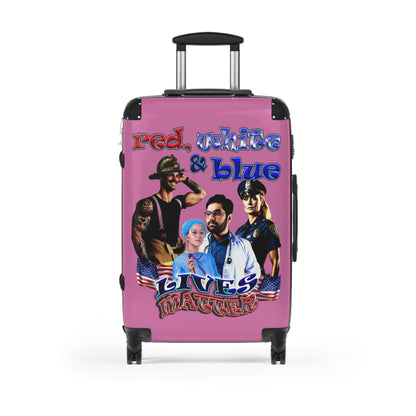 rw&b lives matter - Suitcase (light pink)