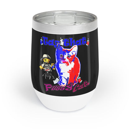 tag that - Chill Wine Tumbler (black)