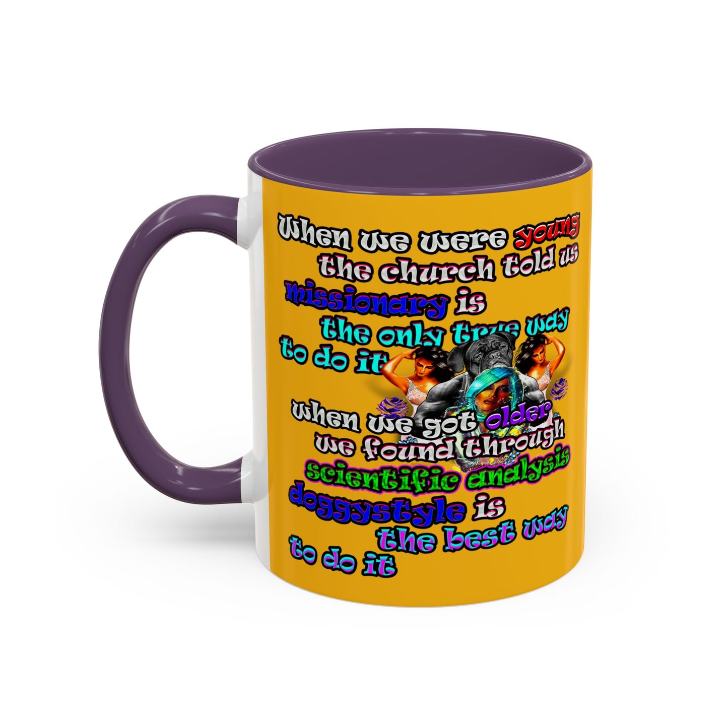 doggystyle - Accent Mug (yellow)