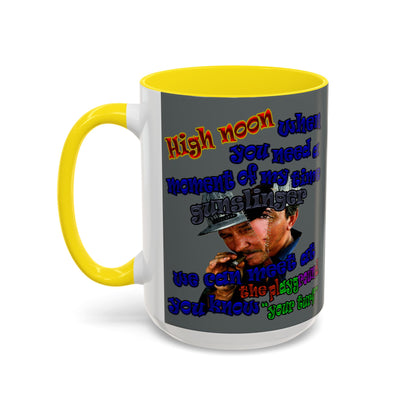 high noon - Accent Mug (dark grey)